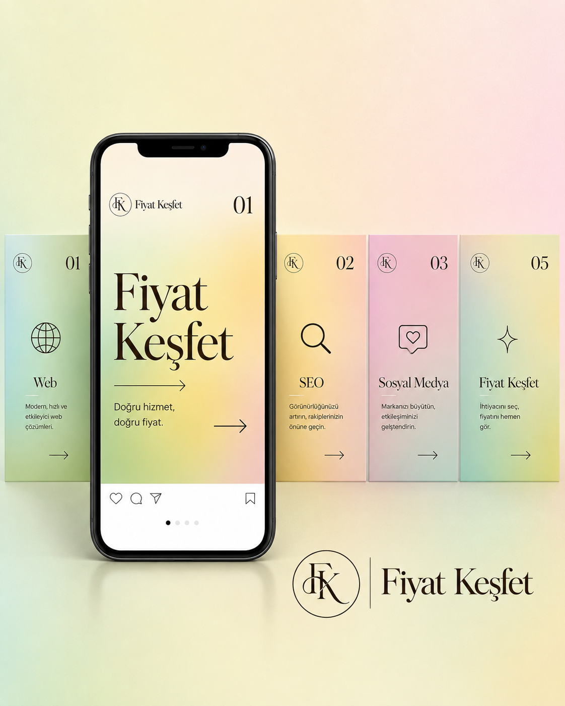 Gönderi Tasarımı tanıtım görseli - Fiyat Keşfet