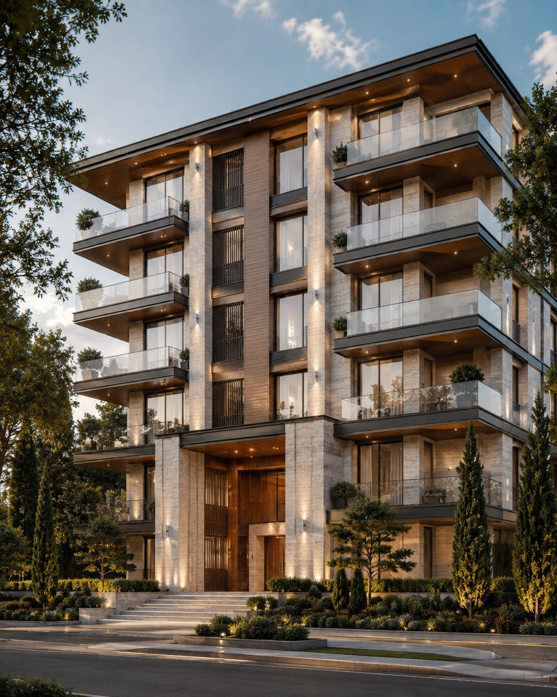 Apartman Dış Cephe Tasarımı