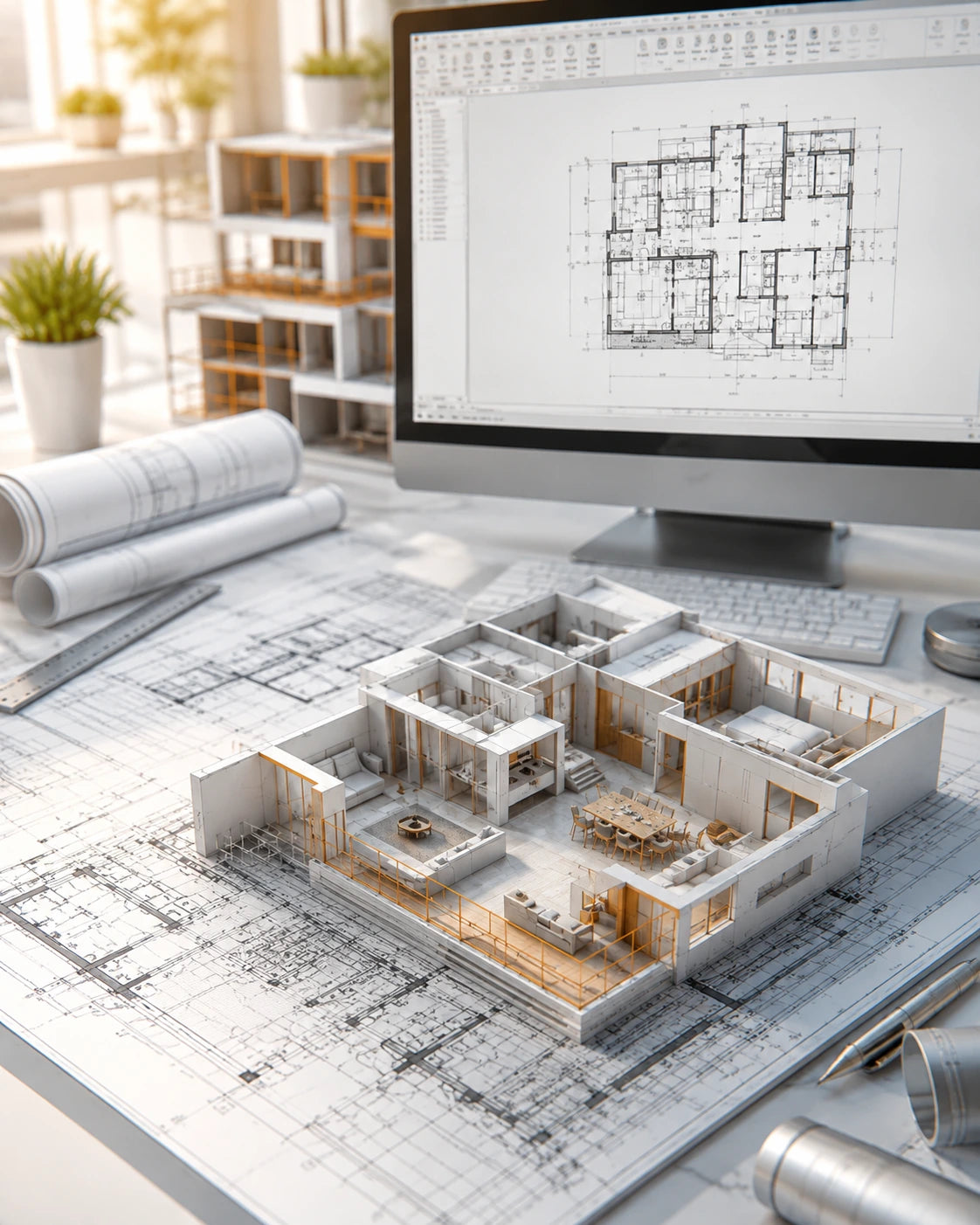 AutoCAD Çizimini 3D Modele Dönüştürme