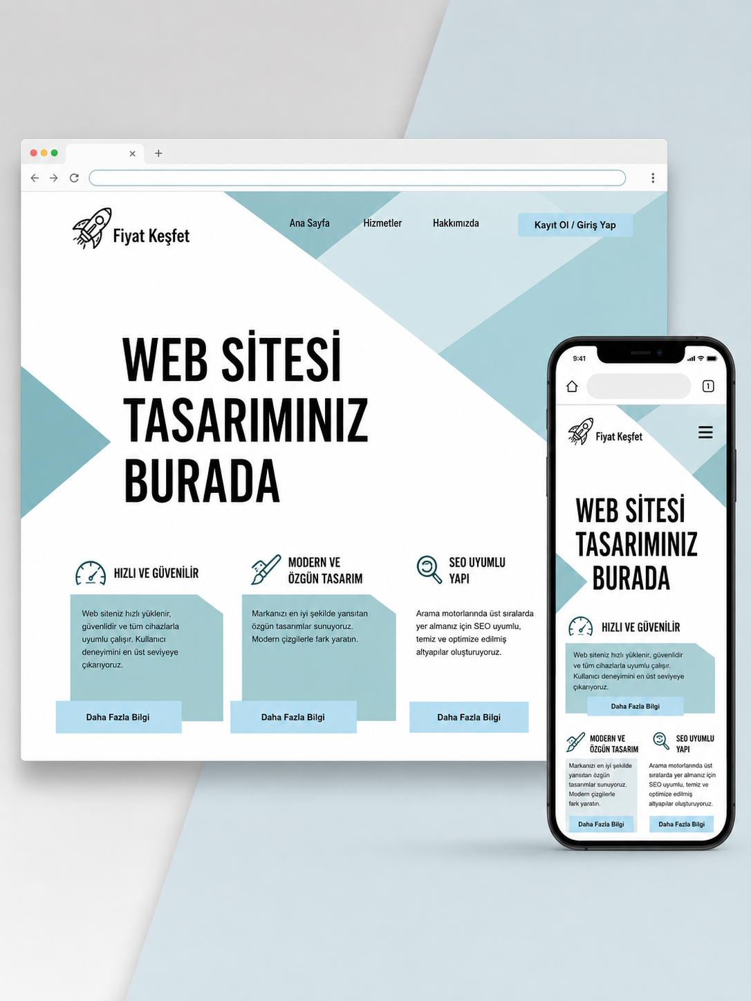 Başlangıç Kurumsal Web Sitesi – 5 Sayfa
