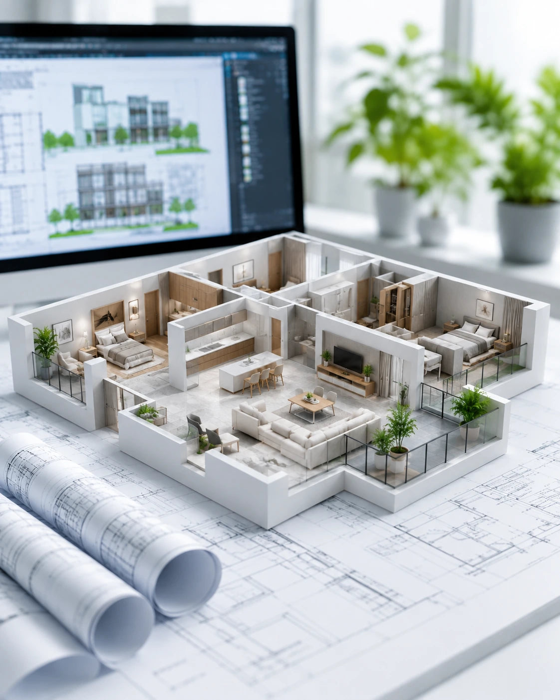 Daire / Konut 3D Modelleme