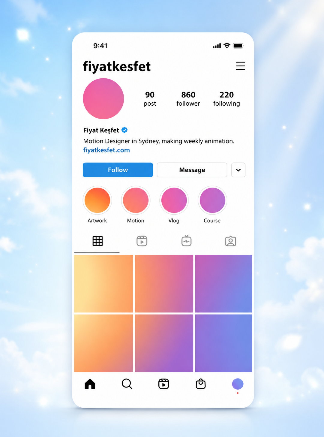 Instagram Bio Optimizasyonu