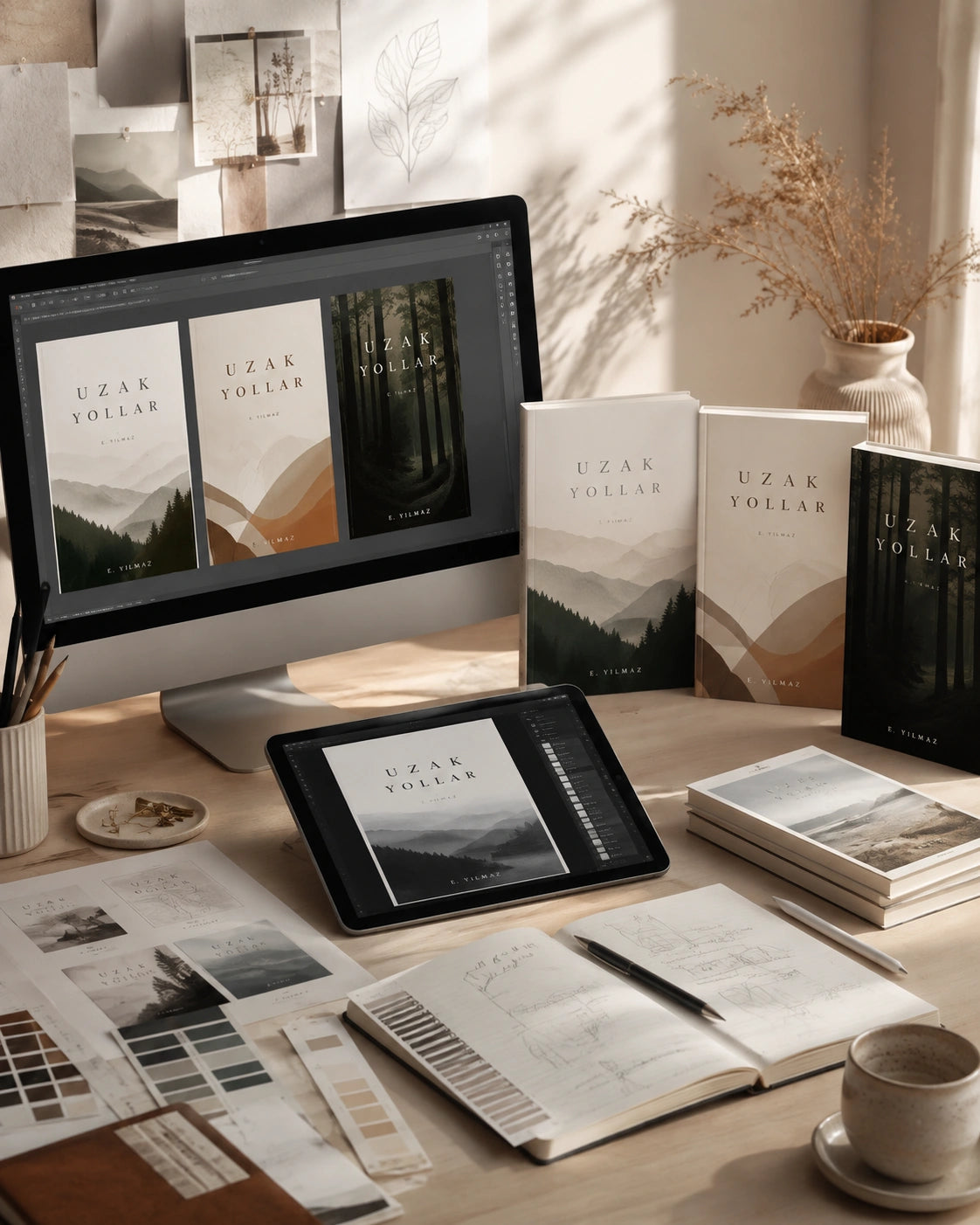 Kitap Kapağı Tasarımı – Basılı ve Dijital Kitap İçin Grafik