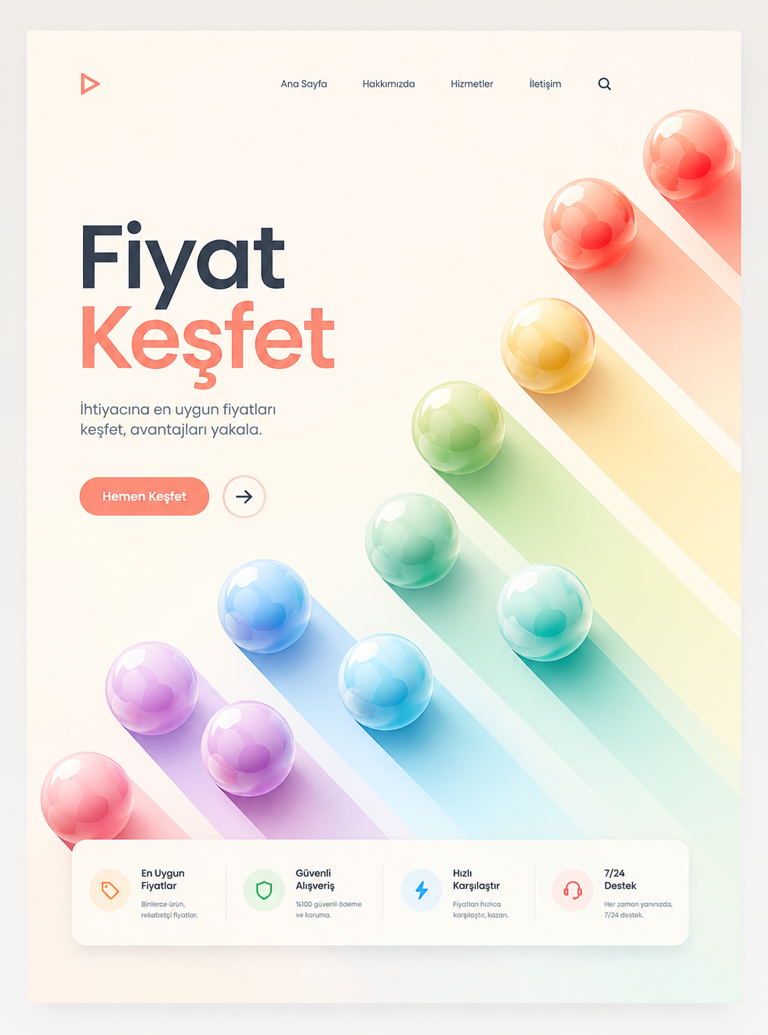 Landing Page Tasarımı