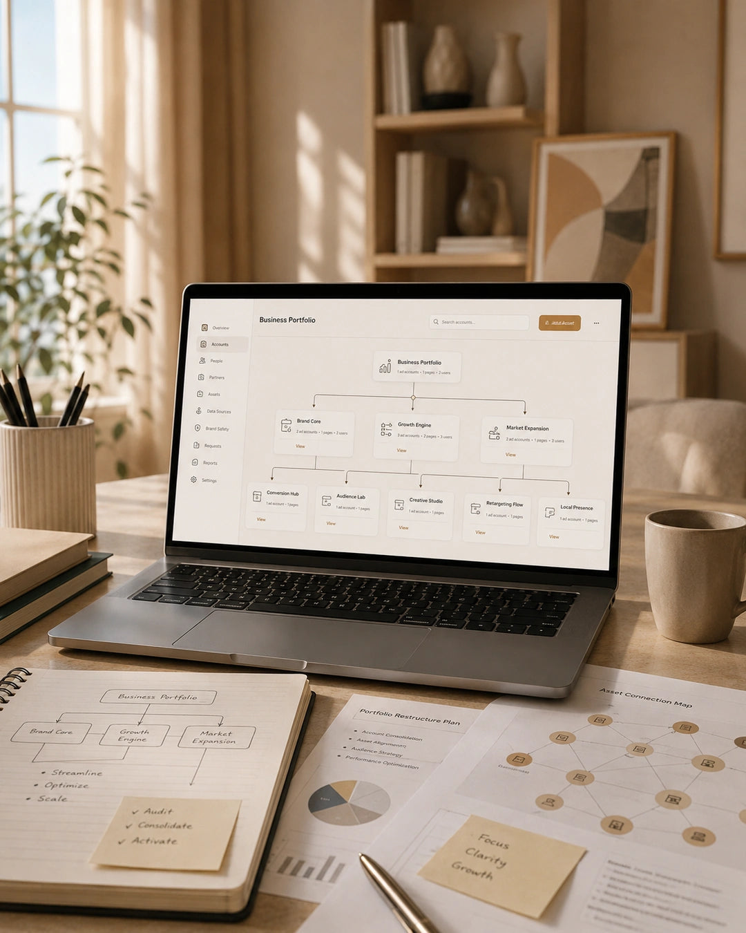Meta Business Portföy Yeniden Yapılandırma