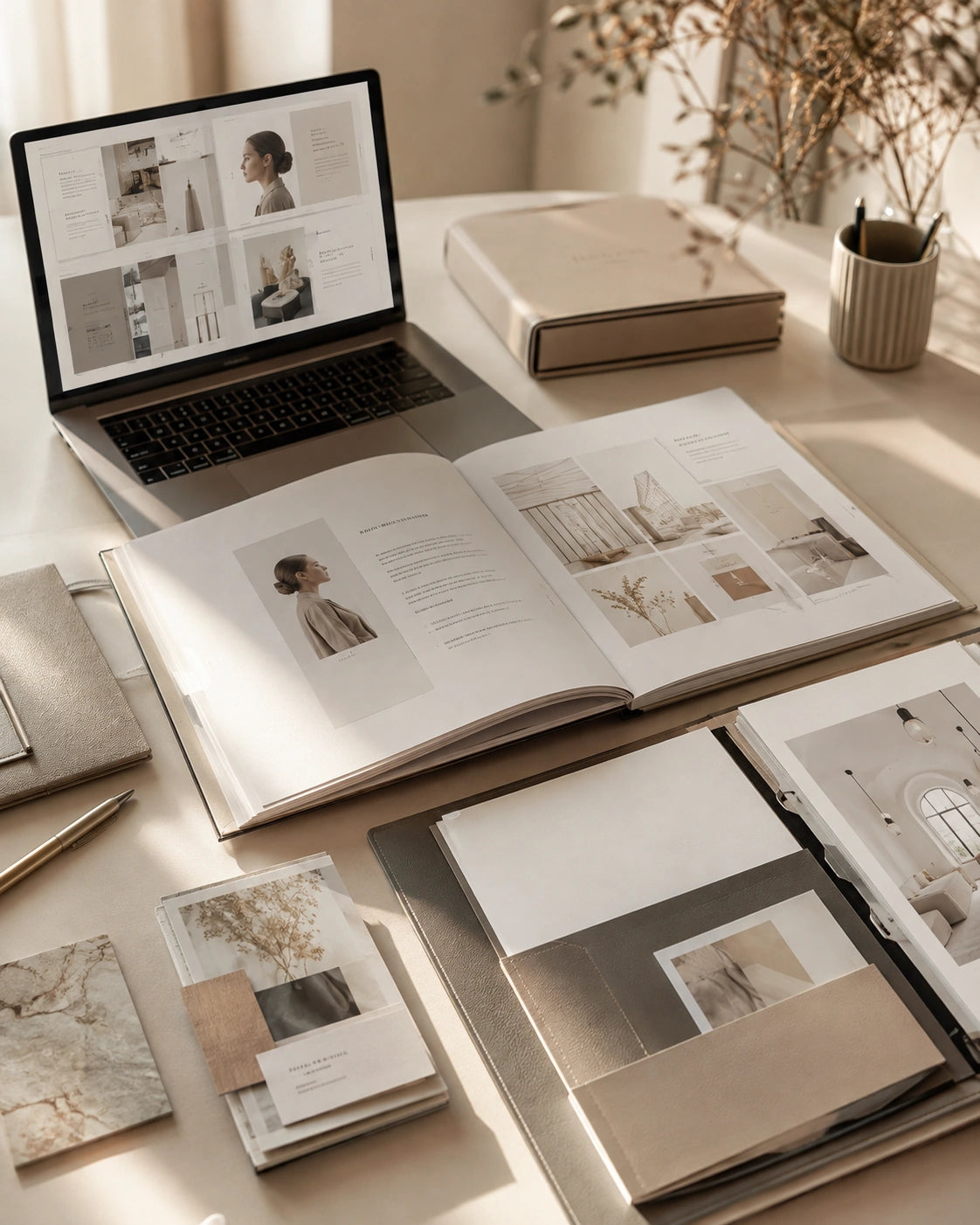 Portföy Dosyası Tasarımı – Profesyonel Sunum ve Tanıtım Grafiği