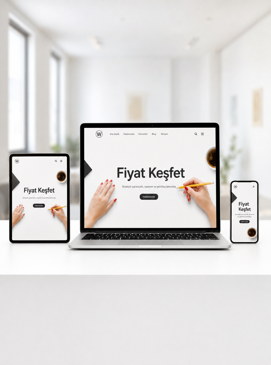 Premium Özel Tasarım Web Sitesi