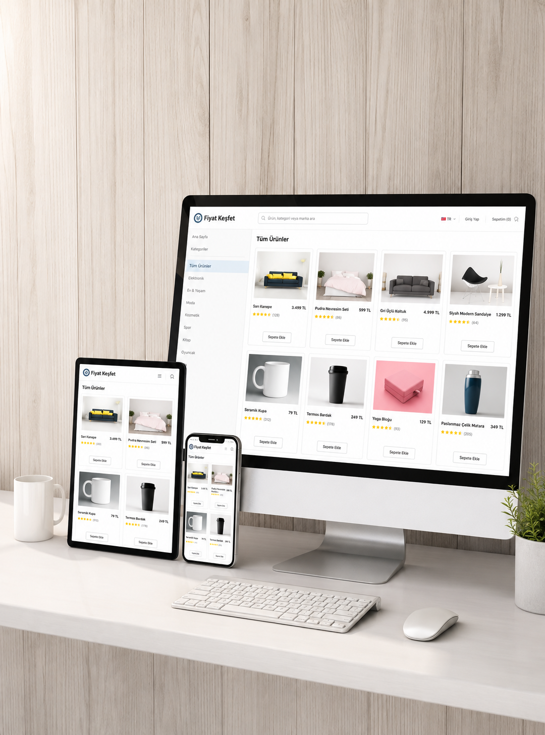 Profesyonel E-Ticaret Sitesi