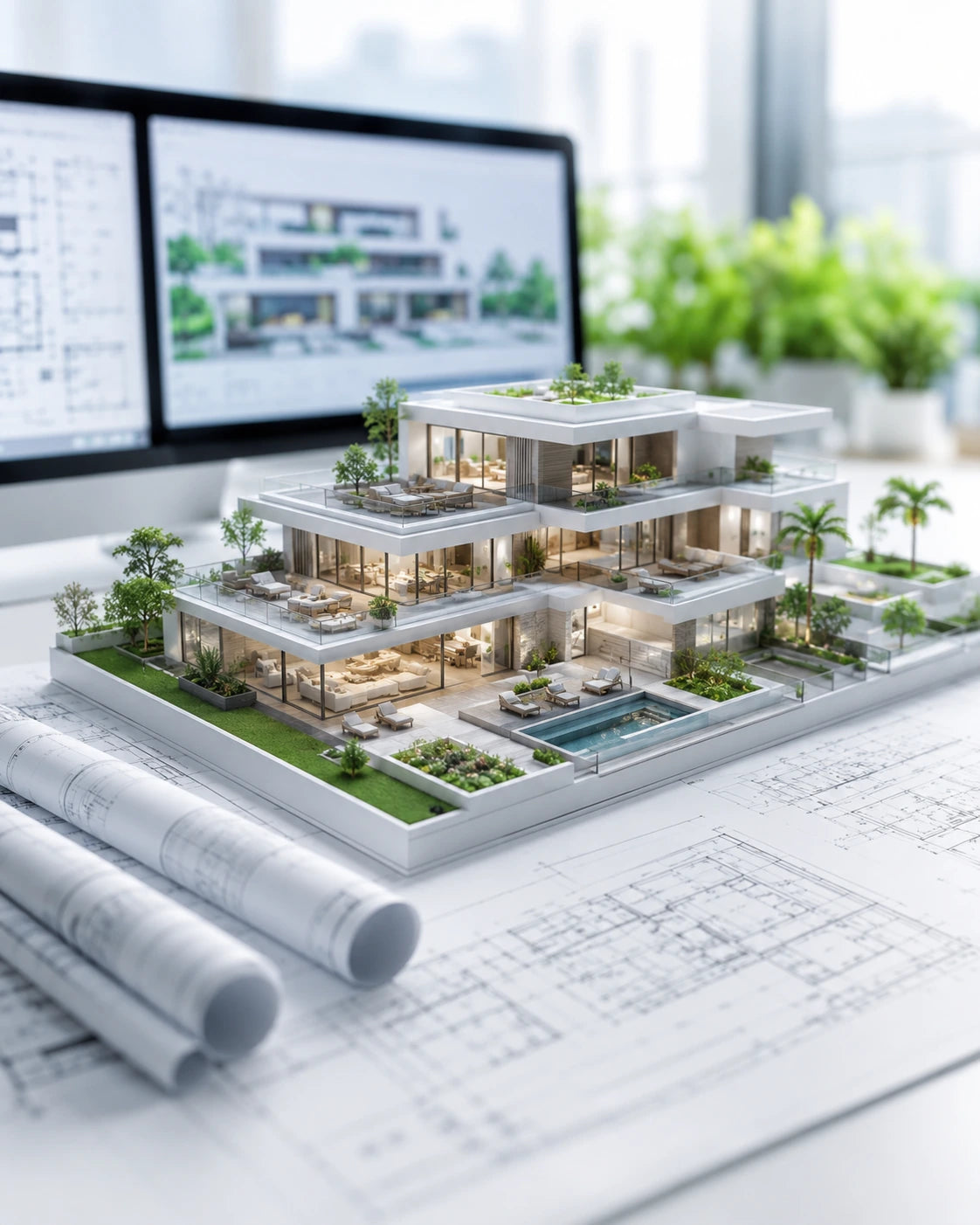 Villa 3D Modelleme