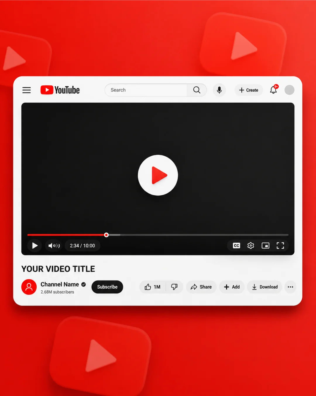 YouTube Kanal Kurtarma Desteği